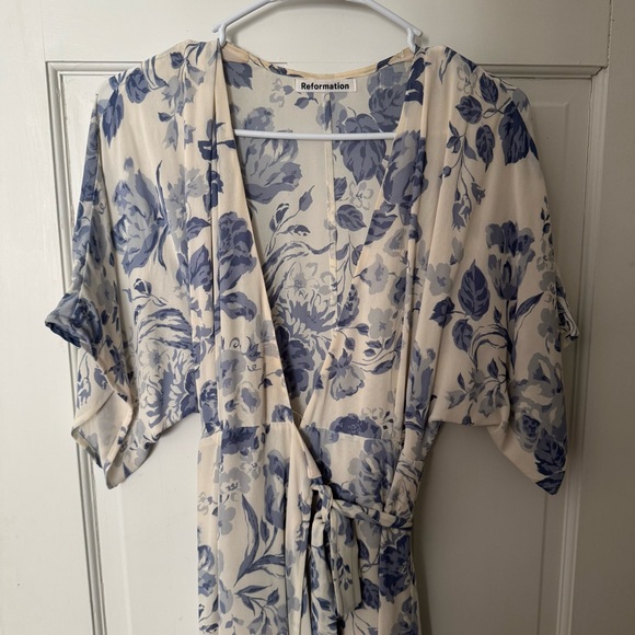 Reformation Winslow Dress- Size XS- Lucerne - Picture 4 of 5